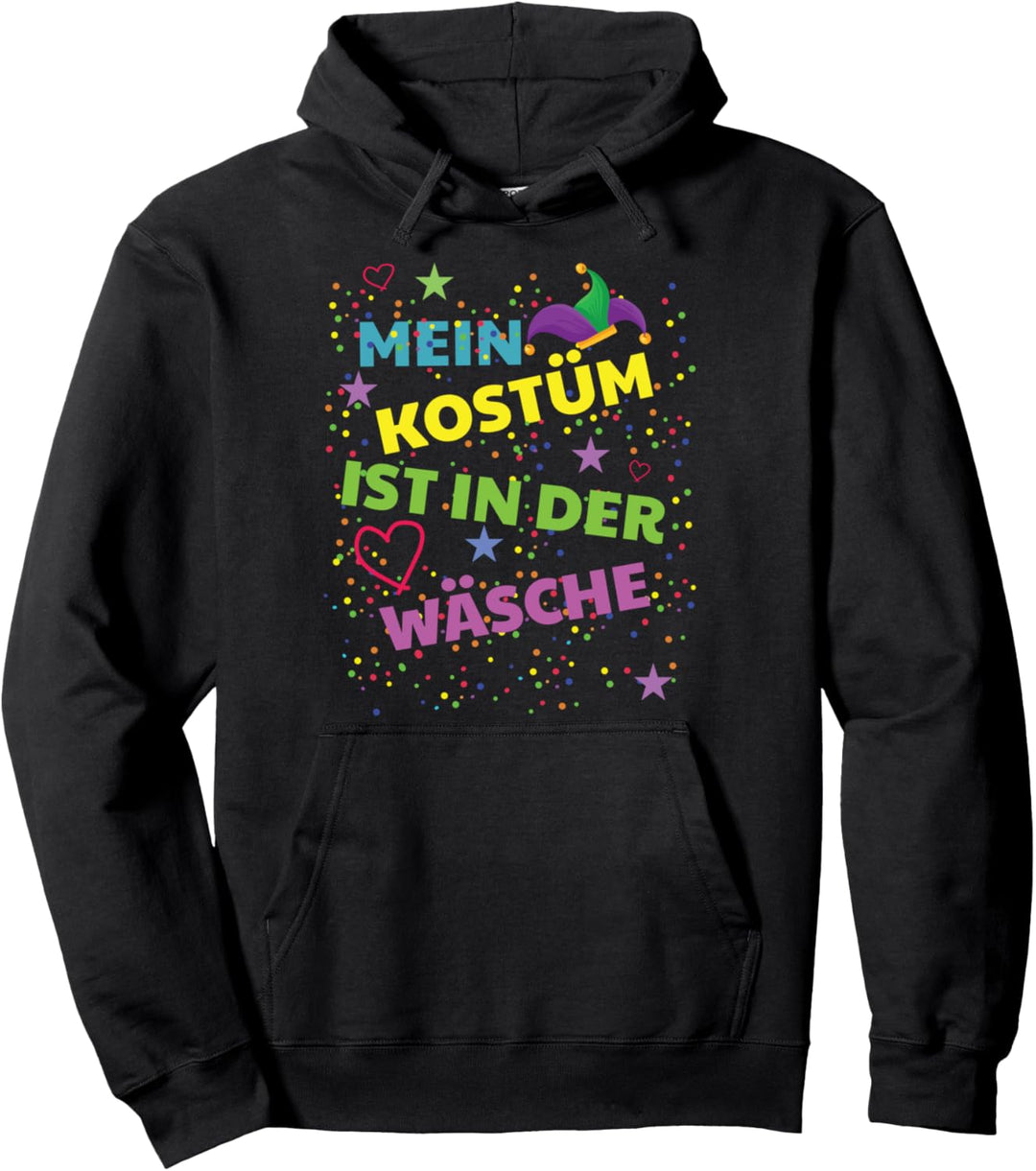 Karneval Kostüm Kostüm ist in der Wäsche Faschingskostüm Pullover Hoodie