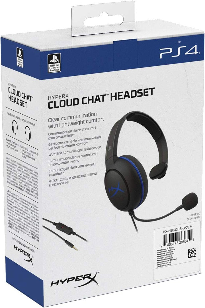 HyperX Cloud Chat for PS4 – Gaming Kopfhörer für PS4
