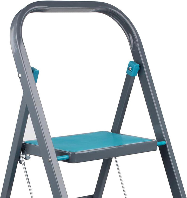 Beldray LA024510TQFEU7 3 Stufen Leiter - Klappbar/kompakt 105cm hohe Tritthocker, 150kg max Trittlei