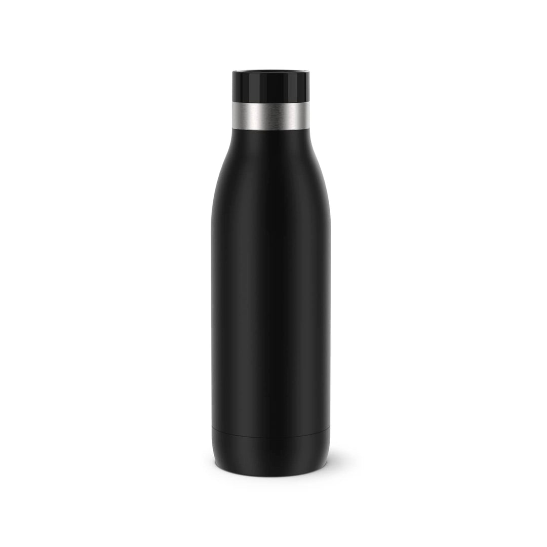 Emsa N31101 Bludrop Color Trinkflasche | 0,5 Liter | 100% dicht | Quick-Press Verschluss | Ergonomis