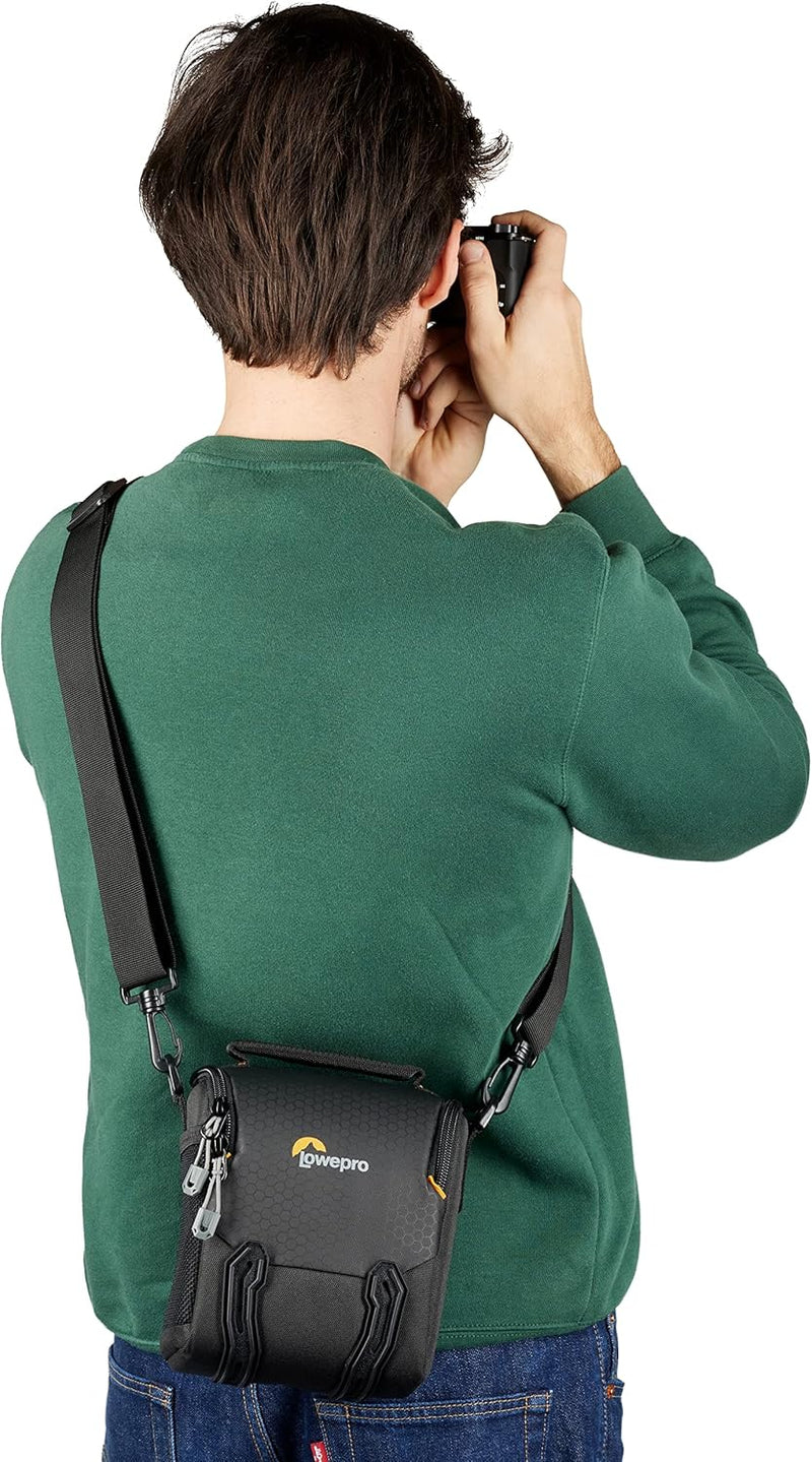 Lowepro Adventura SH 120 III, Camera Shoulder Bag with Adjustable/Removable Shoulder Strap, Backpack