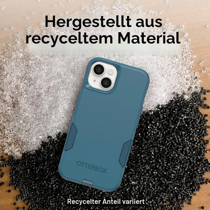 OtterBox Commuter-Serie für iPhone 14 & iPhone 13, Polycarbonat, kabelloses Laden, Blau Pendler-Seri