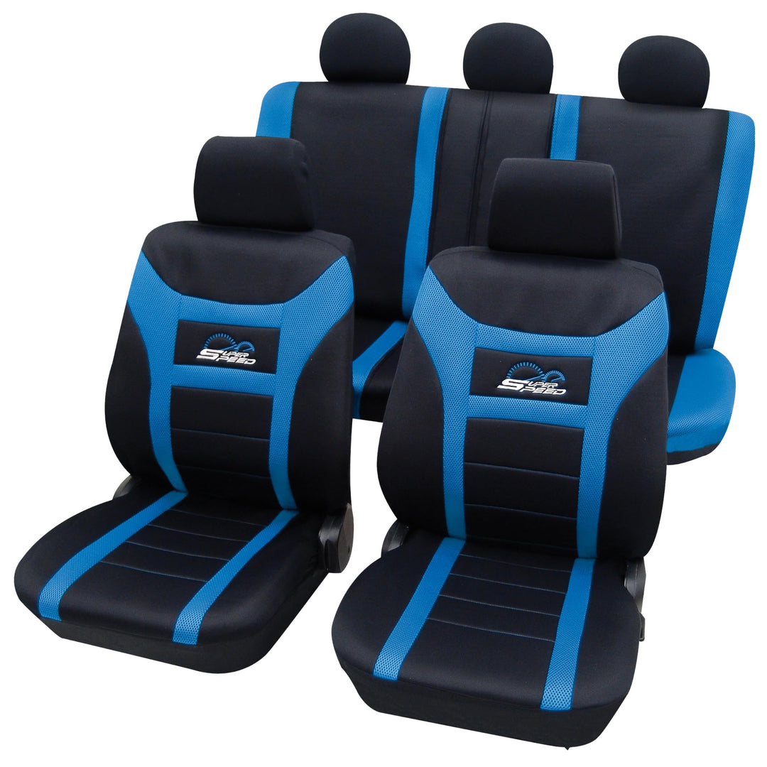 Petex 22974805 Sitzbezüge, blau, SAB 1 Vario, Blau