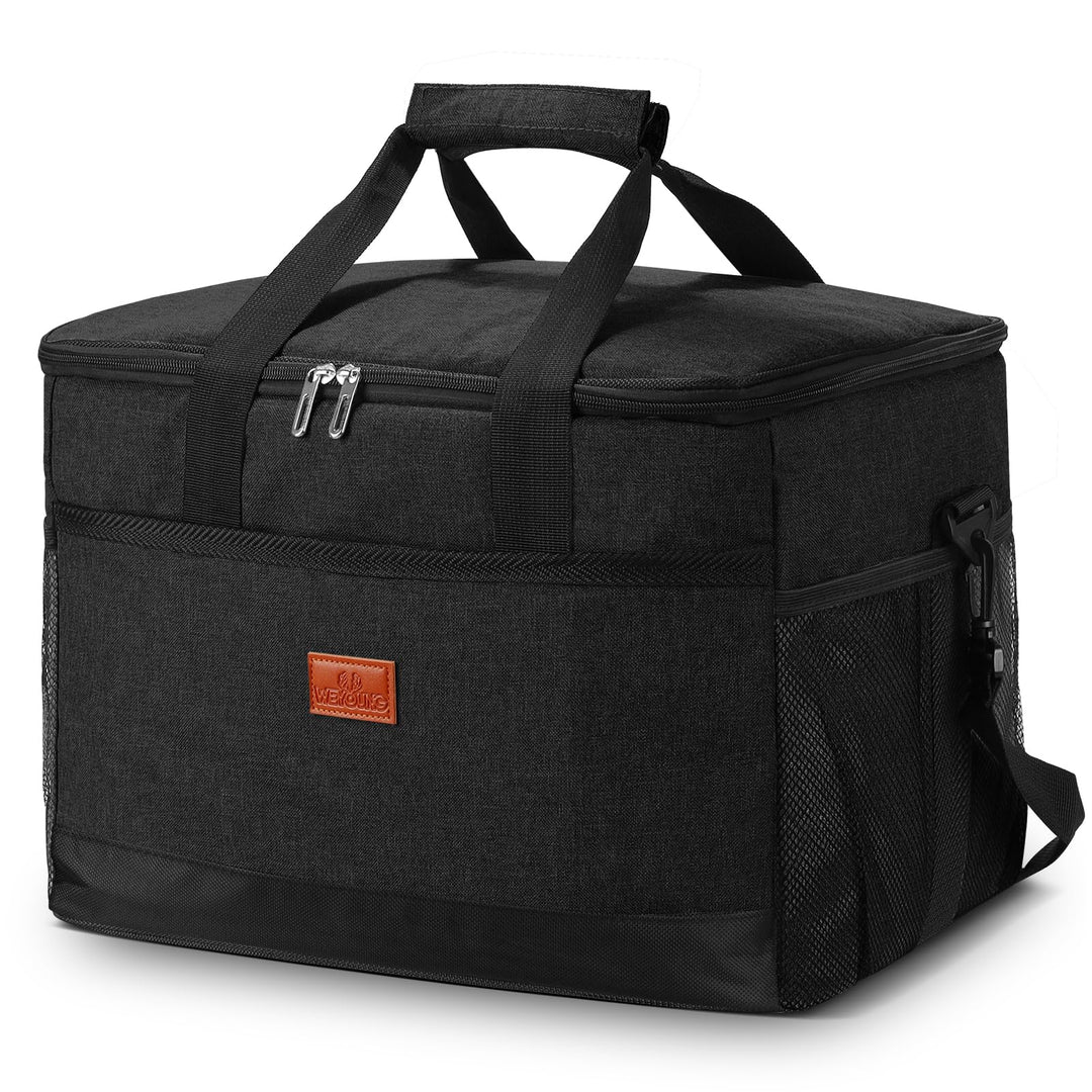30L Lsolierte Picknick-Kühltasche Kühlbox Faltbar Cooler Bag Isoliertasche Kühlkorb Kühlbox isolierb