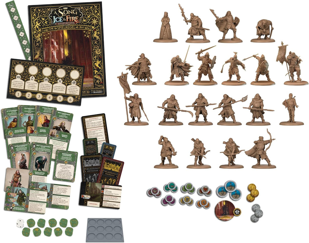 CMON, A Song of Ice & Fire – Bruderschaft ohne Banner, Starterset, Tabletop, 2 Spieler, ab 14+ Jahre