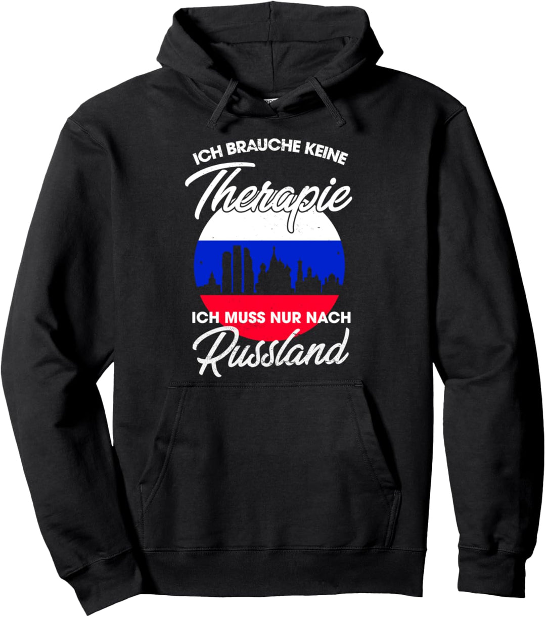 Russische Flagge I Russland Urlaub I Russland Pullover Hoodie