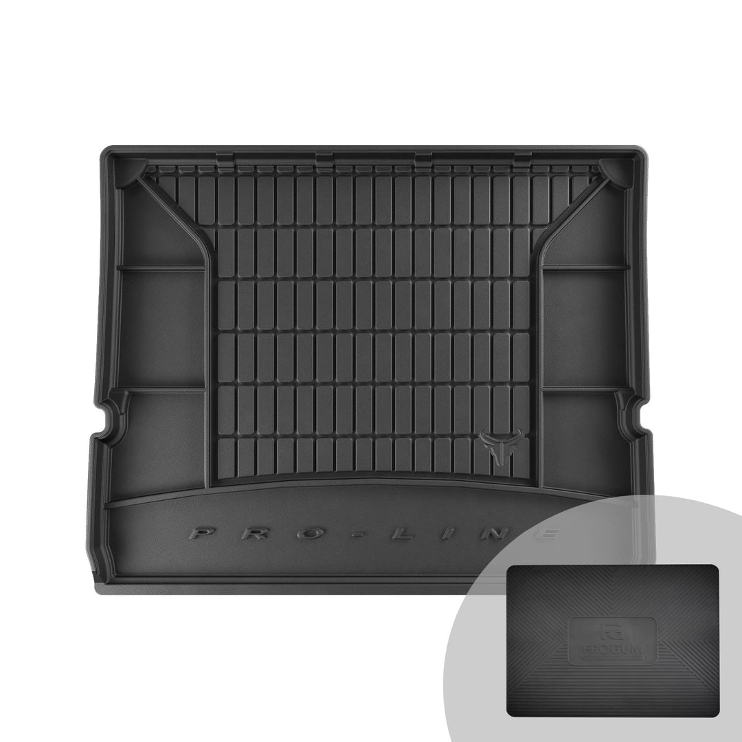 FROGUM ProLine 3D Gummimatte Exklusive Auto Kofferraummatte Kofferraumwanne für Ford S-Max I 2006-20