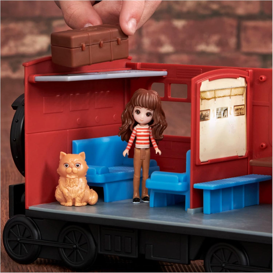 Spin Master Wizarding World Harry Potter - Hogwarts Express Zug Spielset mit Hermine Granger und Har