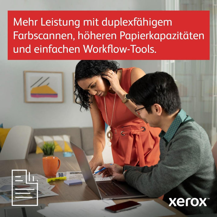 Xerox C325dni WLAN Drucker - A4-Farblaserdrucker mit 33 Seiten/Minute, Multifunktionsdrucker mit Dup
