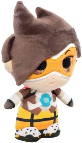 Funko 31379 Plushies: Overwatch: Tracer Sammelbares Spielzeug, Mehrfarben, One-Size