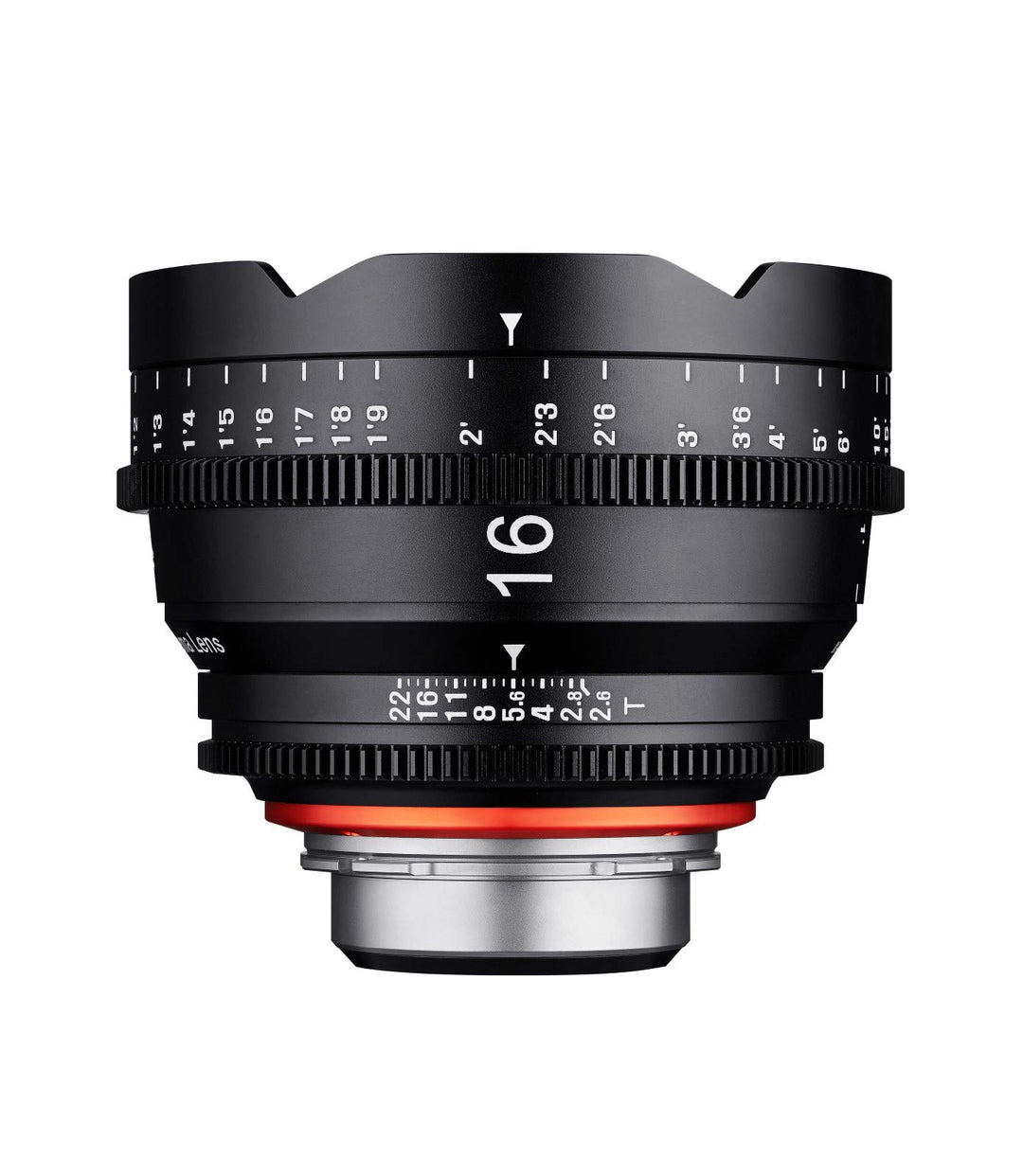 XEEN Cinema 16mm T2,6 PL Vollformat Objektiv MF Cine Video Lens für hohe Auflösungen mit Follow Focu