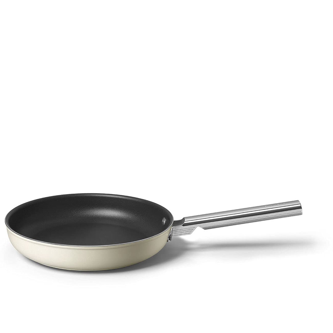 Smeg CKFF2801CRM Bratpfanne, 28 cm, cremefarben, Aluminium Creme Bratpfanne 28cm, Creme Bratpfanne 2