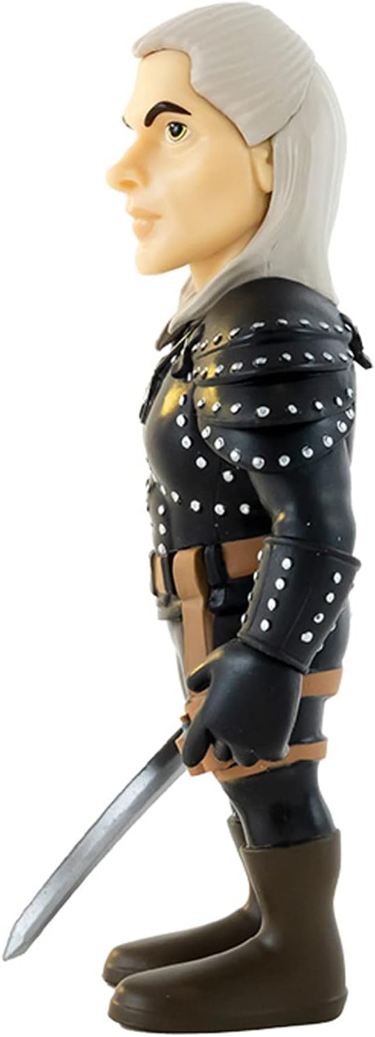 MINIX Collectible Figurines, Figur: The Witcher – Geralt, 12 cm Sammelfigur, Ab 17+ Jahren, Deutsch