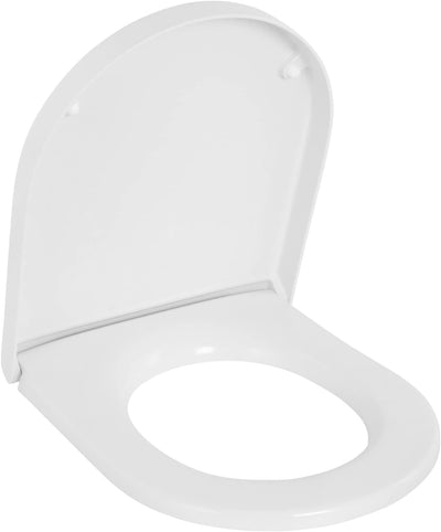 'aquaSu® WC-Sitz Reva für Duravit Toiletten | Toilettensitz mit Absenkautomatik | Duroplast | Take-O