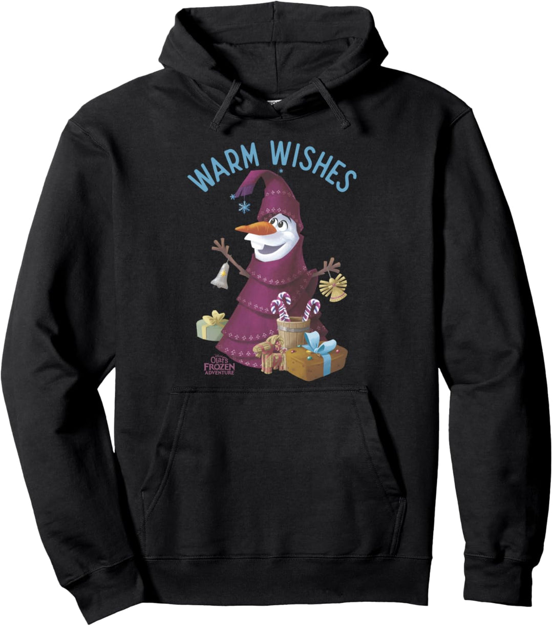 Disney Frozen Weihnachten Olaf Warm Wishes Holiday Portrait Pullover Hoodie