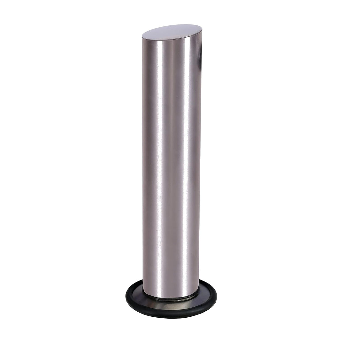 Schanksäule/Zapfsäule aus Edelstahl gebürstet 80mm H 400mm