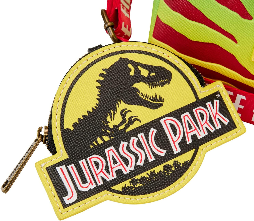 Loungefly Jurassic Park 30th Anniversary Life Finds a Way Umhängetasche Einheitsgrösse, Einheitsgrös