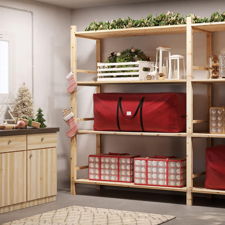 SONGMICS Aufbewahrungstasche für Weihnachtsbaum, Tragetasche, für Bäume bis zu 270 cm, aus 600D Oxfo