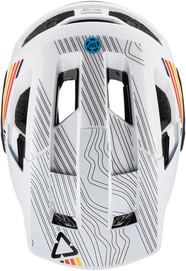 Leatt Unisex-Adult MTB Enduro 4.0 V23 Helmet S Weiss, S Weiss