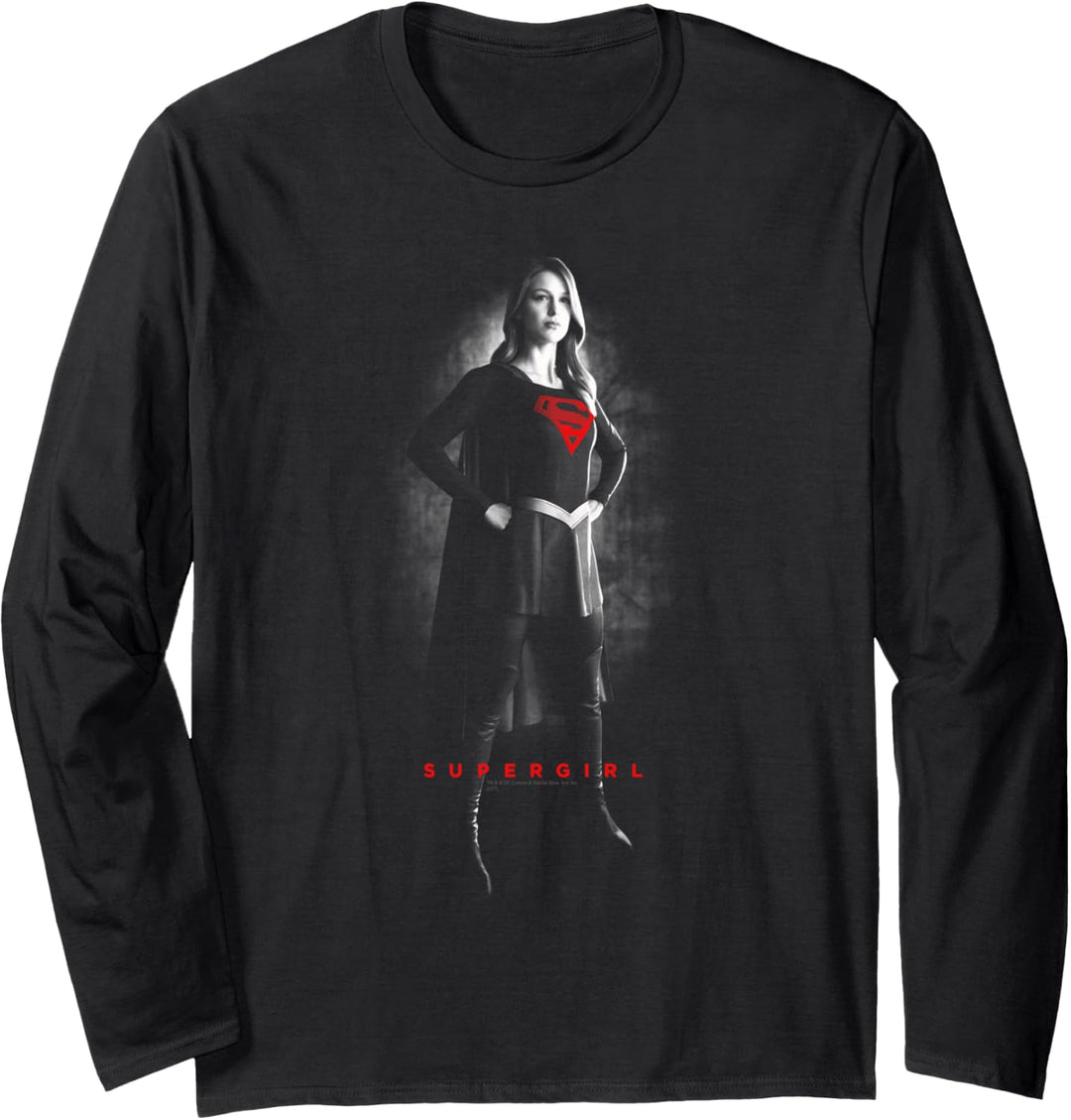 Supergirl TV Series Supergirl Noir Langarmshirt