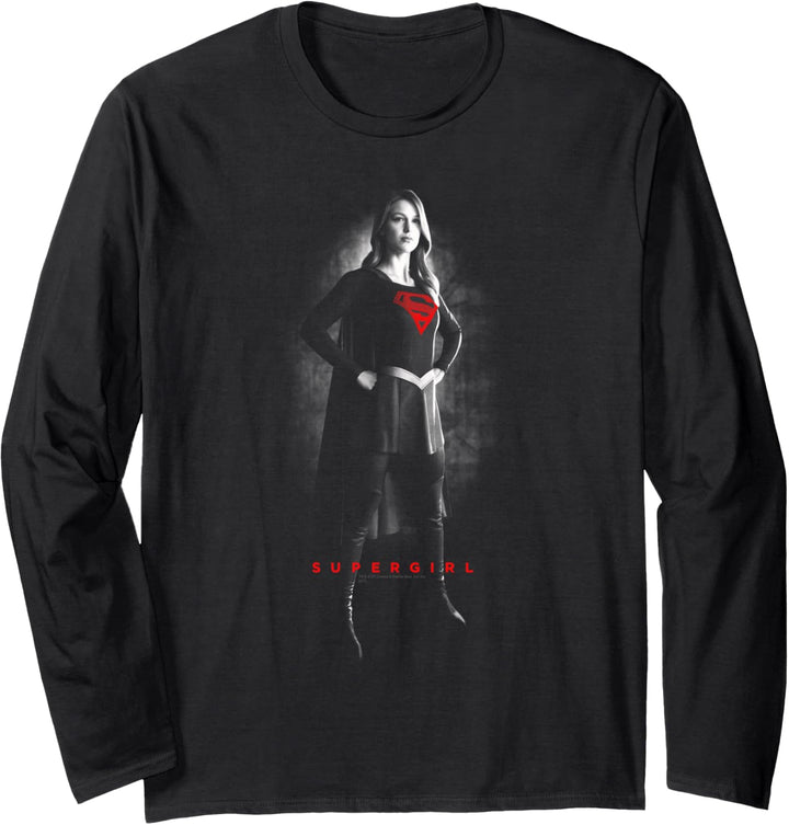 Supergirl TV Series Supergirl Noir Langarmshirt