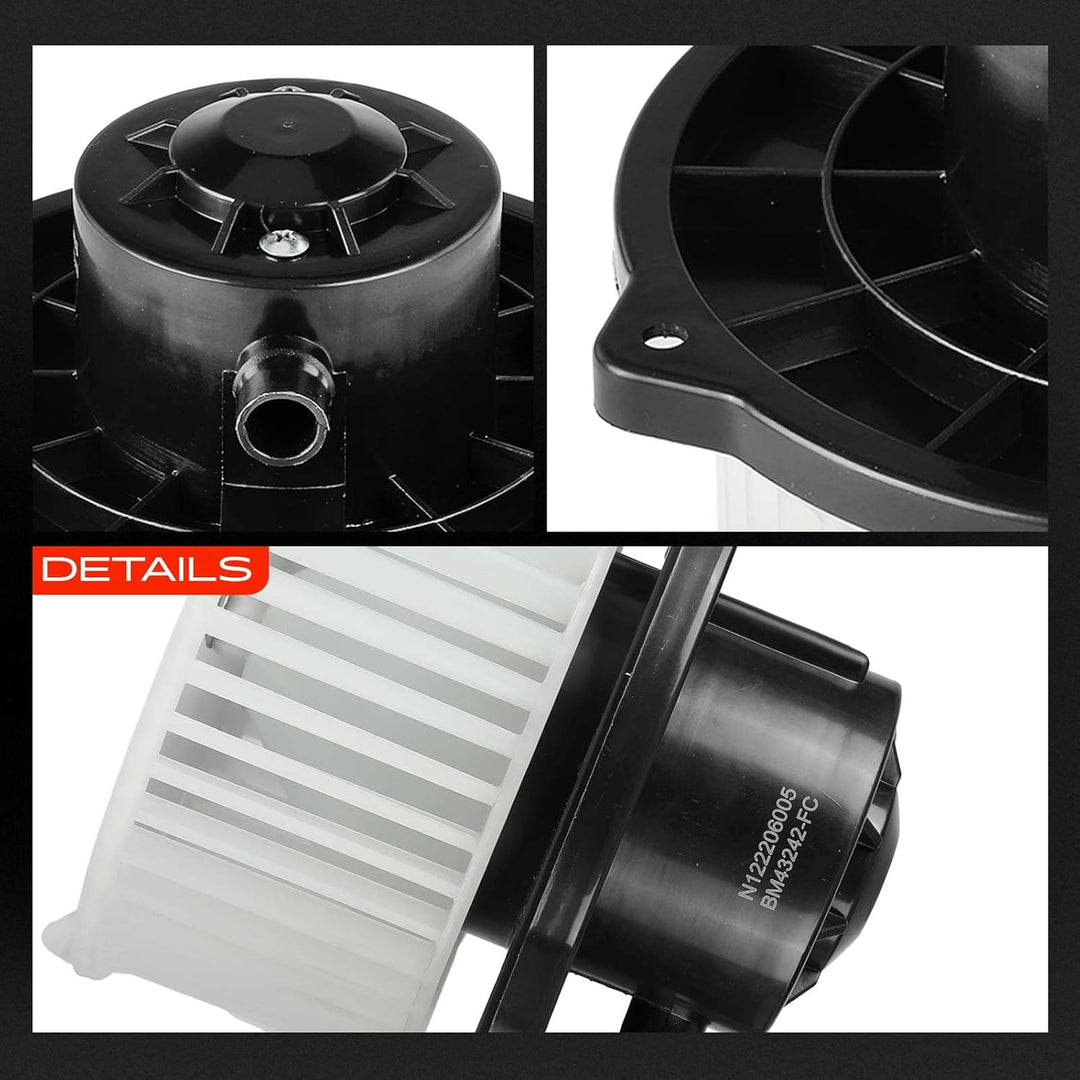 Frankberg Innenraumgebläse Gebläsemotor Kompatibel mit Ranger EQ ER R 2.5L 1999-2006 B-Serie UN 2.5L