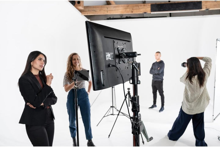 Manfrotto TetherGear VESA Monitorhalterung, TV-Halterung, Beleuchtungsständerbefestigung, bis zu 30k