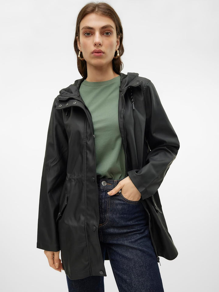 VERO MODA female Jacke VMMALOU Jacke XS Petite Schwarz, XS Petite Schwarz
