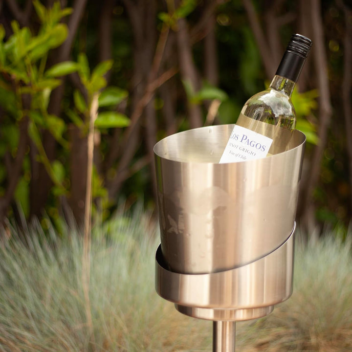 Leopold Vienna Sektkühler inkl. Ständer, Stainless Steel, 2.5 liters, Silber