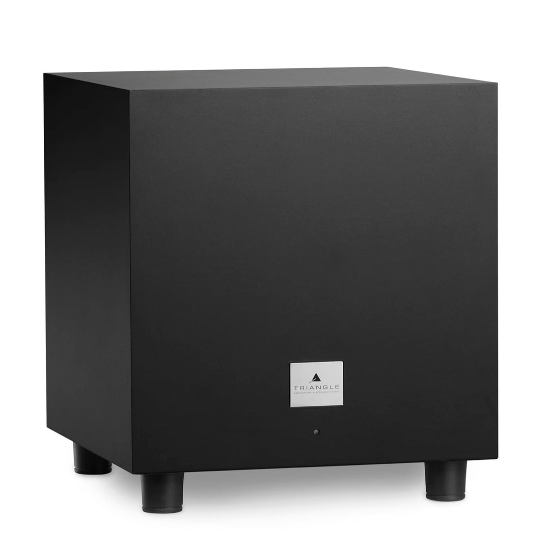 TRIANGLE – Tales 340 Subwoofer mit 200W Verstärker – Bassreflex – 25 cm Lautsprecher – Cinch/LFE-Ein