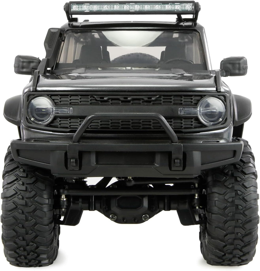 Amewi AMXRock Mini-Caballo Scale Crawler 4WD 1:16 RTR grau inkl. Fernsteuerung, Akku, Ladekabel