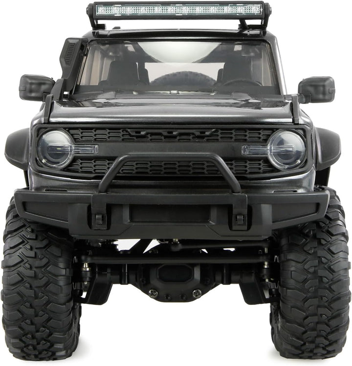 Amewi AMXRock Mini-Caballo Scale Crawler 4WD 1:16 RTR grau inkl. Fernsteuerung, Akku, Ladekabel