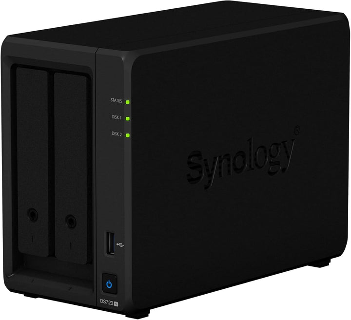 Synology 2-Bay DiskStation DS723+ (Festplattenlos) 2-bay; 2GB DDR4 DS723+ DiskStation, 2-bay; 2GB DD