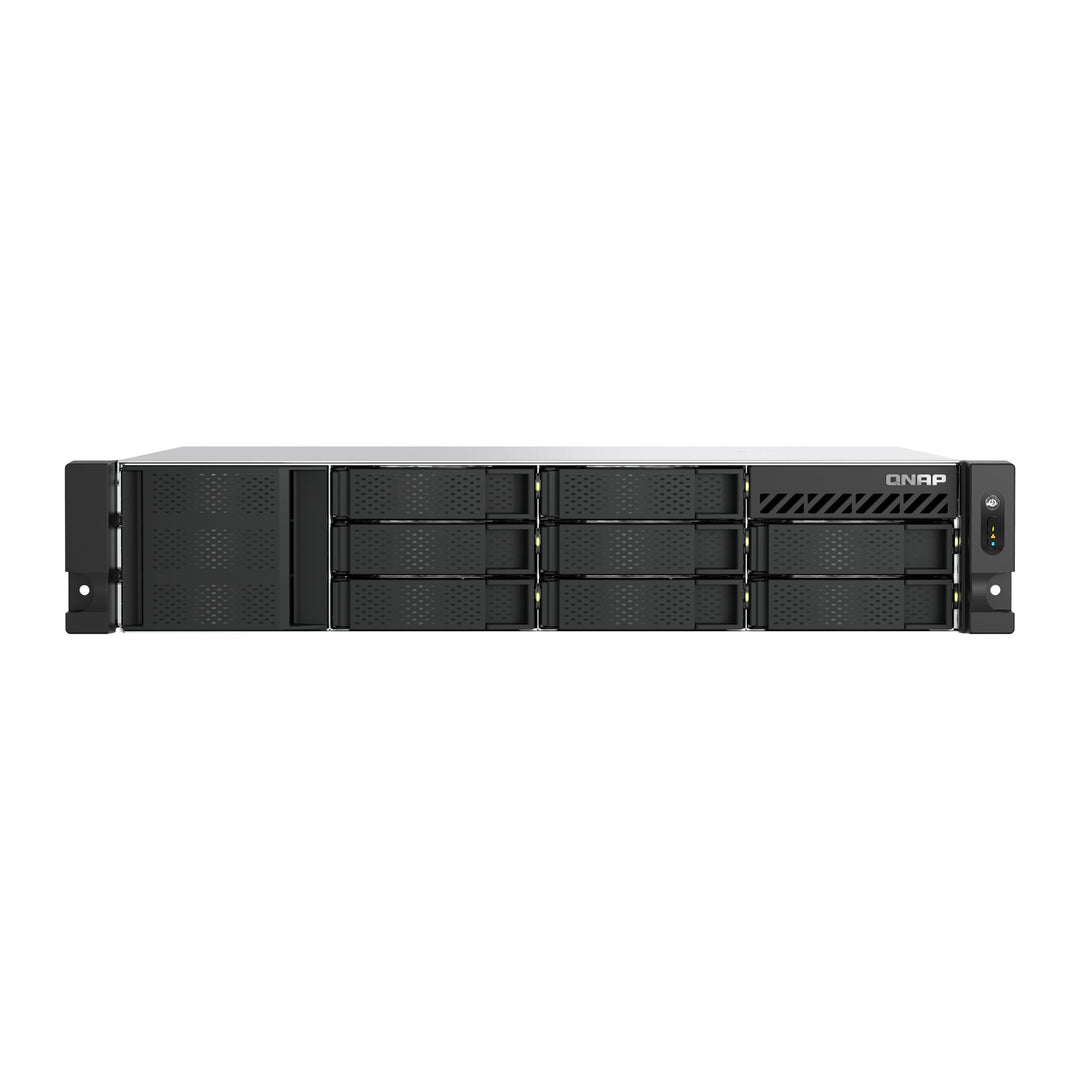 QNAP NAS TS-855eU-8G 8bay 2HE (2U Rackmount NAS mit kurzer Einbautiefe und 8-Core Rechenleistung für