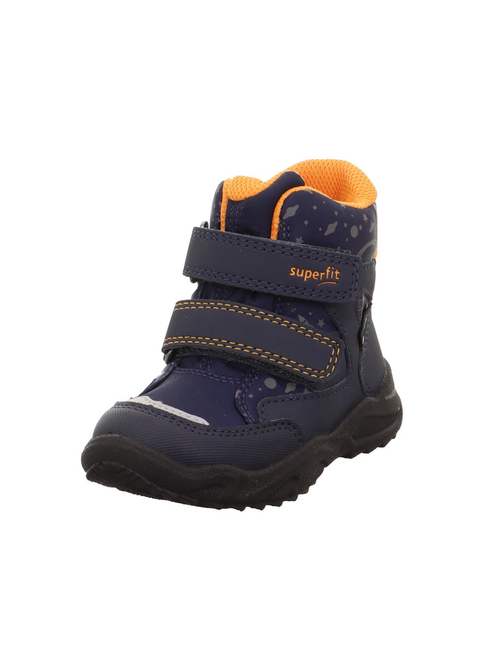 Superfit GLACIER Stiefel Gore-Tex 1-009221 Jungen 20 EU Weit Blau Orange 8020, 20 EU Weit Blau Orang
