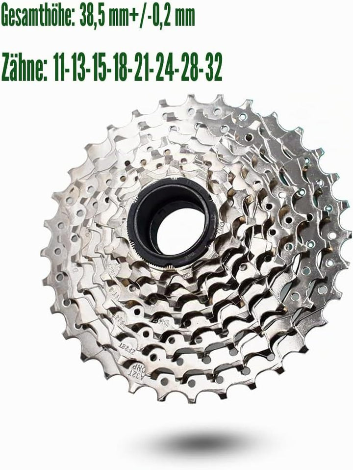 DRIFT MANIAC 8 Gang Freilauf 11-34 11-32 13-28 13-32 Epoch E-Bike Ritzel 8spd 8S-11-32, 8S-11-32