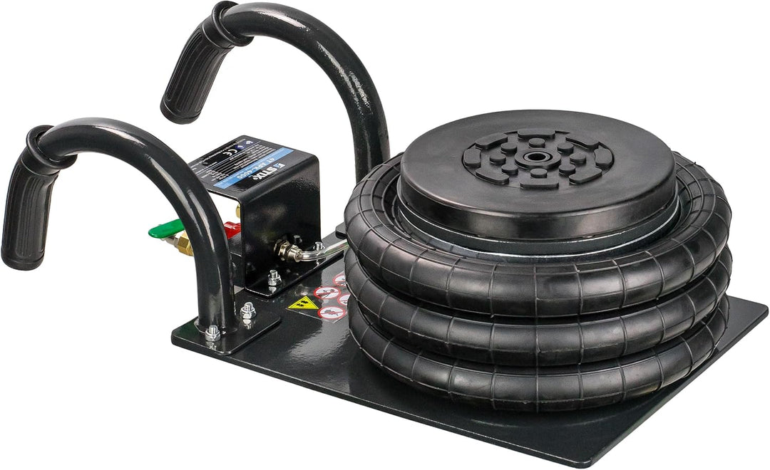 STIX Automotive Equipment Pneumatischer Wagenheber 4T Kurze Griff Lufkissen Druckluft Rangierwagenhe