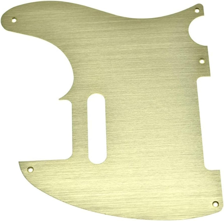 Dopro Metall Aluminium eloxiert Vintage 5 Loch Tele Pickguard für amerikanische/mexikanische FD Tele