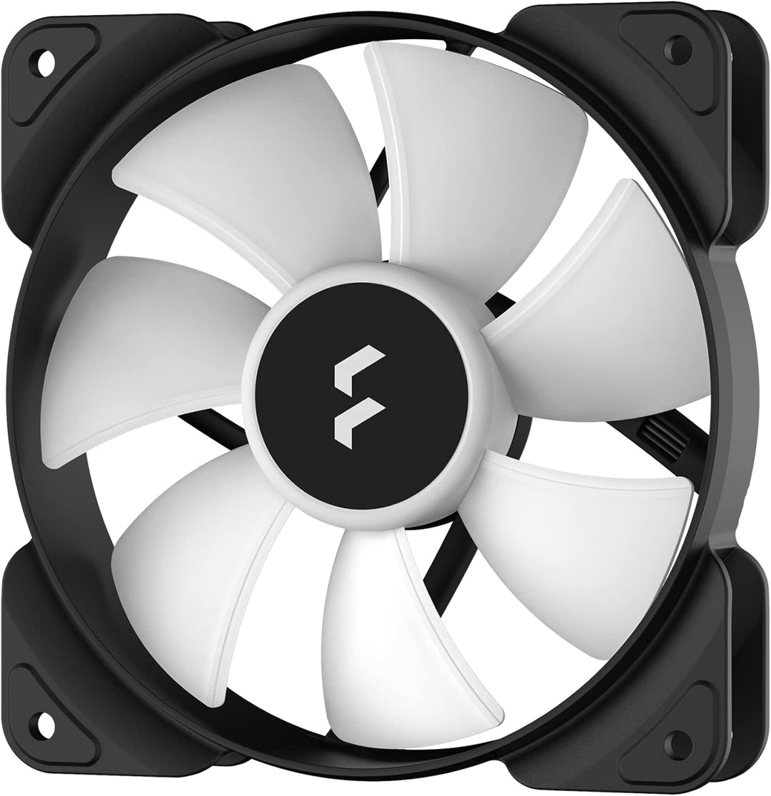 Fractal Design Aspect 12 RGB 120 mm PWM Wide 500-2000 RPM Range Black Frame Computer Fan RGB PWM, RG