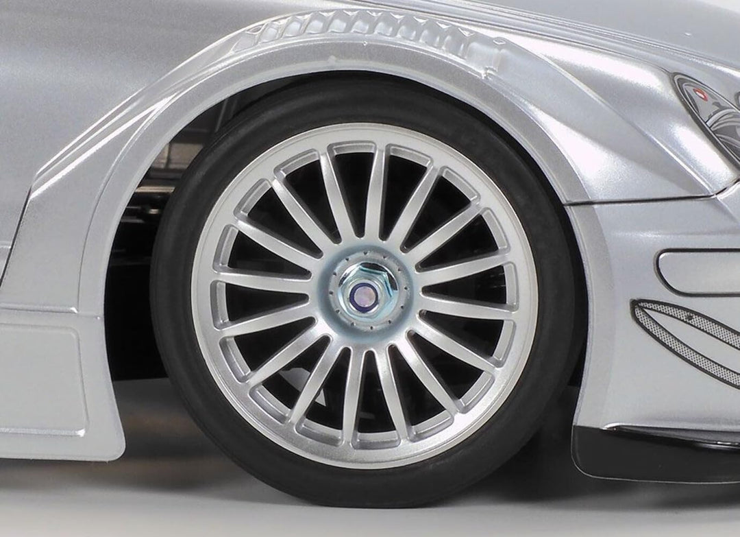 Tamiya 58722 1:10 RC MB CLK AMG 2002 TT-02 - ferngesteuertes Auto, Fahrzeug, Modellbau, Zusammenbaue