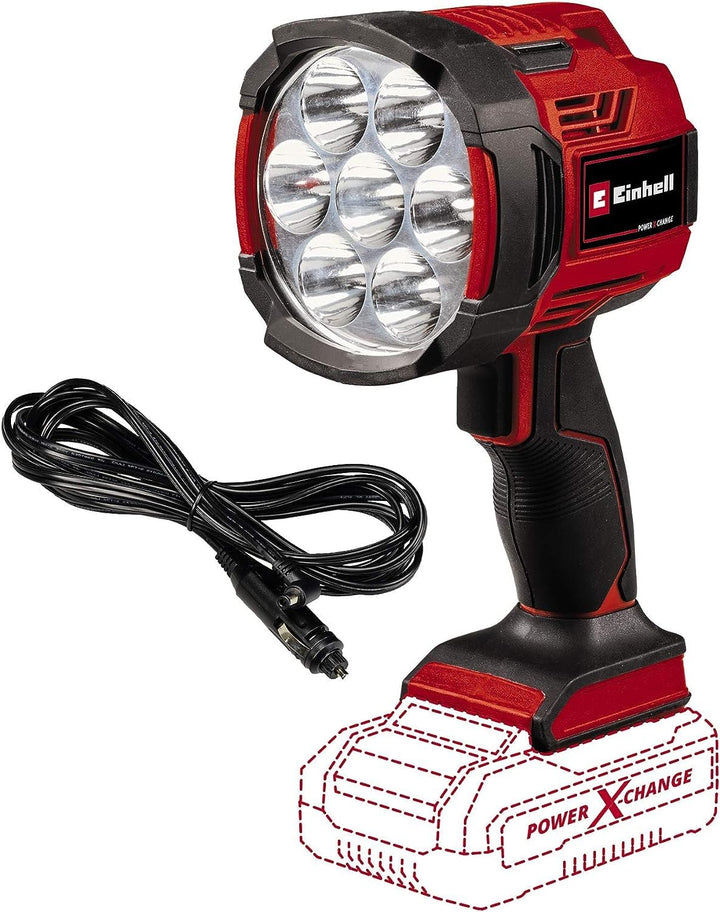 Einhell Akku-Lampe TE-CL 18/2500 LiAC-Solo Power X-Change (LiIon, 18V, 2500lm Lichtstrom durch 7 LED