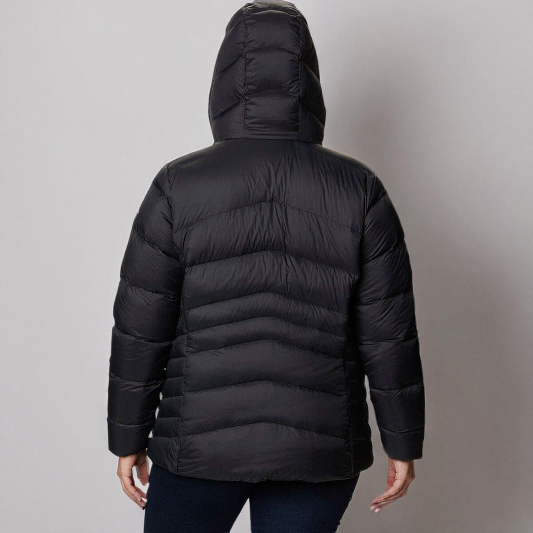 Columbia Damen Autumn Park Down Hooded Jacket Daunen 1X Schwarz, 1X Schwarz
