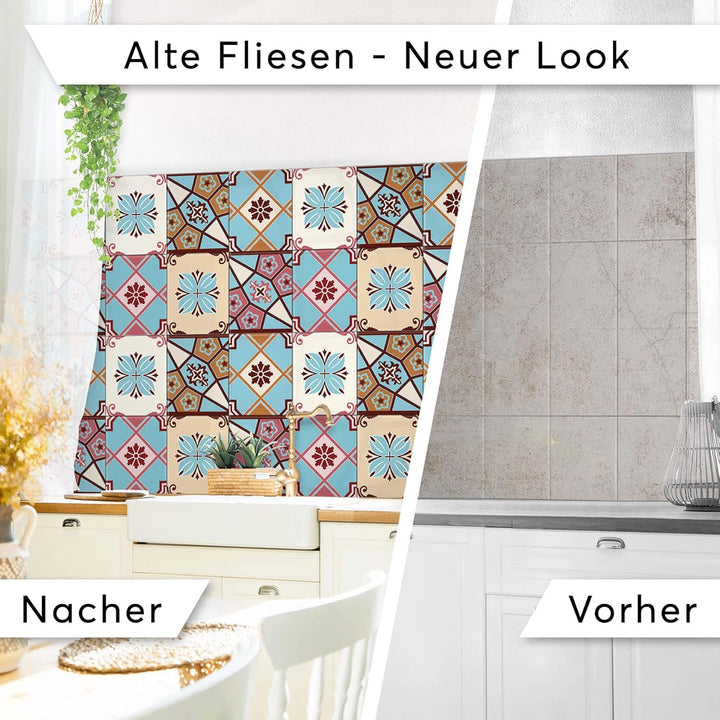 CREATISTO Mosaik Klebefliesen Stickerfliesen Fliesenfolie - Hochwertige Sticker Aufkleber für Wandfl