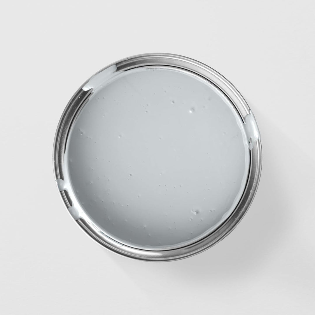 MissPompadour abwaschbare Wandfarbe Grau mit Wärme 2,5L - hohe Deckkraft &amp; Ergiebigkeit - matte, sch