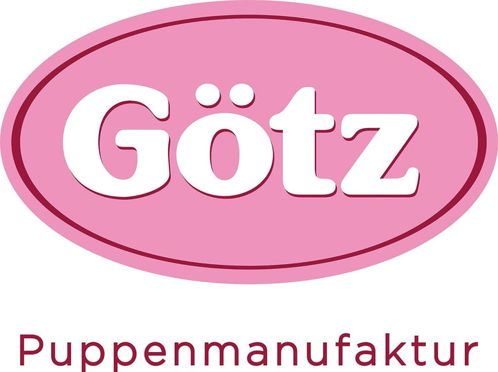 Götz 1791122 Baby Pure Sternenhimmel Puppe - 33 cm grosse Erstlingspuppe ohne Haare, Blaue Augen - w