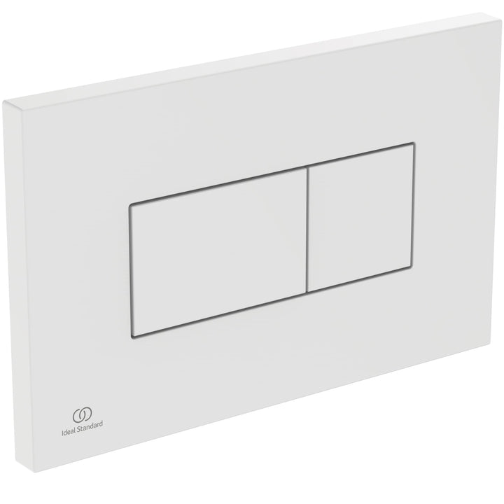 Ideal Standard R0110AC WC Betätigungsplatte, weiss, Solea P2 Pneumatic Toilet Flush Plate - White So