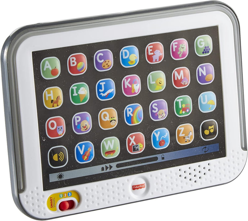 Fisher-Price Lernspass-Tablet, Babyspielzeug mit Lichtern, Musik, Motorikspielzeug, Lernspielzeug fü