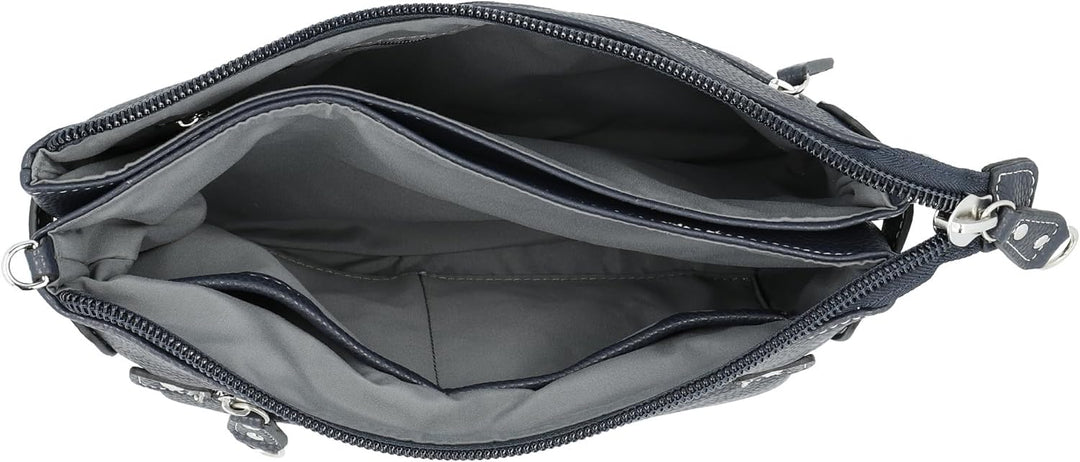 Picard Damen Loire Gepäck- Kuriertasche (1er Pack) 27 x 18 x 7 cm Schwarz, 27 x 18 x 7 cm Schwarz