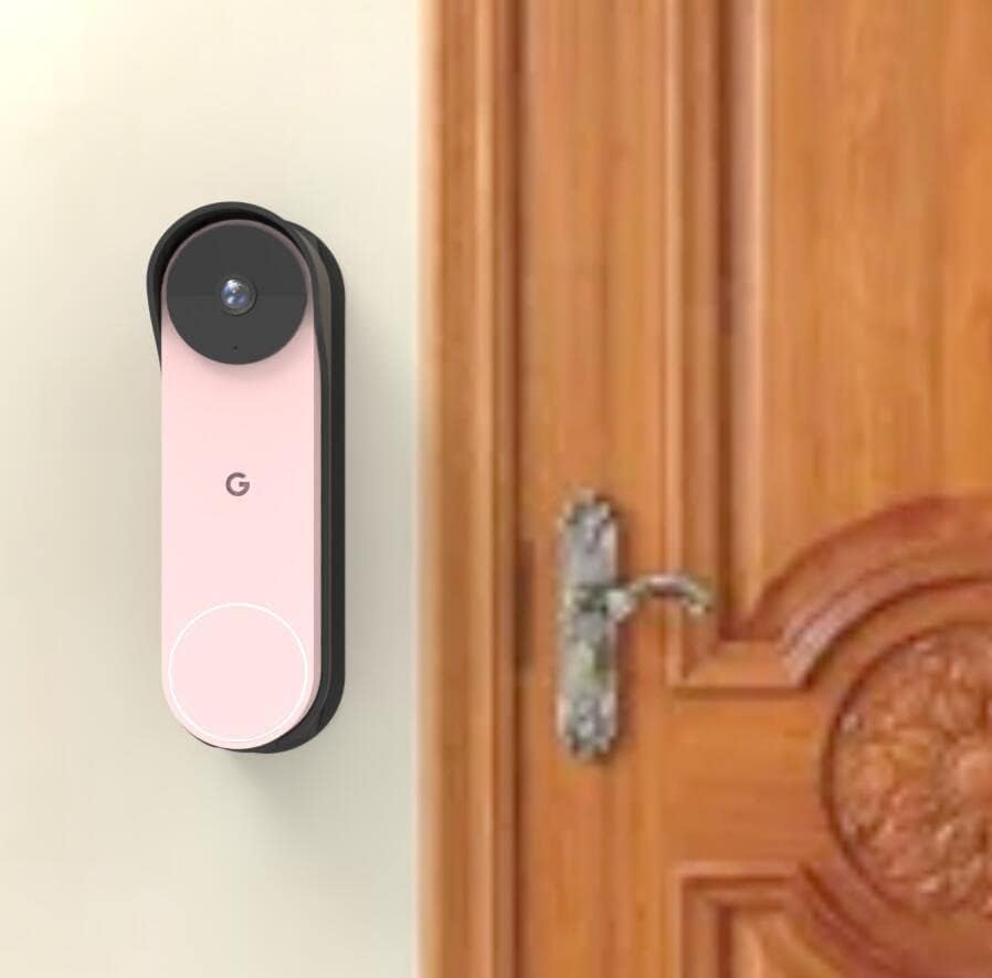 Anti-Diebstahl Google Nest Doorbell Türklingel Türhalterung,No-Drill Montagehalterung für Google Nes