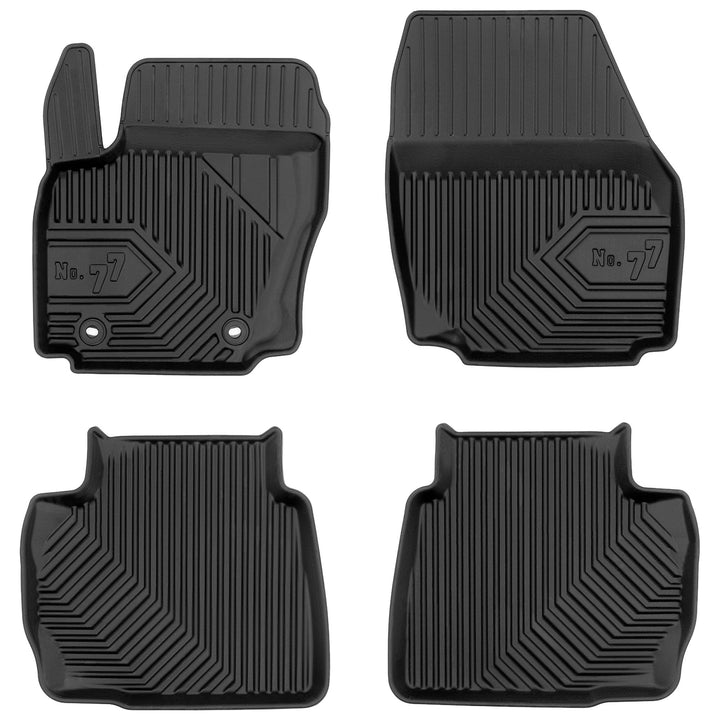 M MOTOS Gummimatten Auto Fussmatte passt für Ford Mondeo IV 2007-2014 Verbessern Sie Ihren Reisekomf